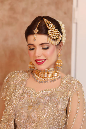 bridal choker jewellery