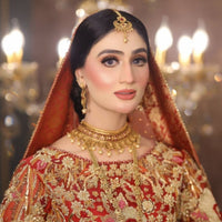 gold plated, rajwari  set, niyoush, gold, bridal jewellery, bridal set, bridal season