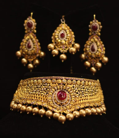 Maharani Gold Plated Set
