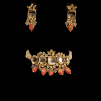 Zulfishan Kundan Set