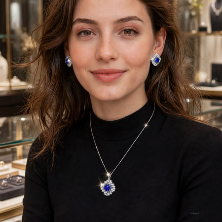 The Royal Sapphire 925 Silver
