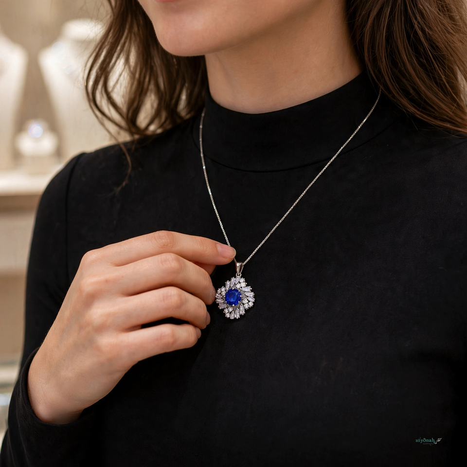 The Royal Sapphire 925 Silver