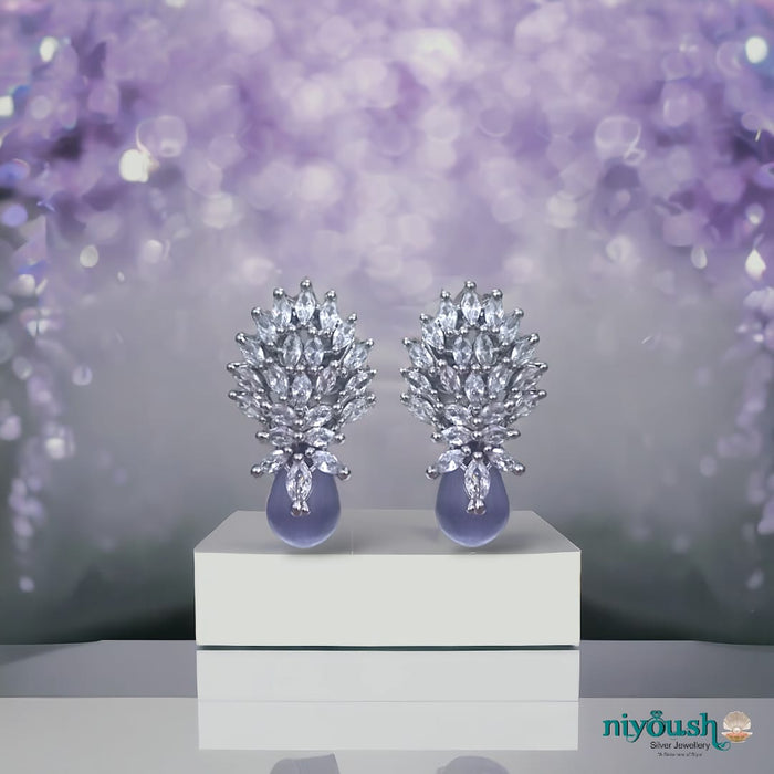 Lavendar Haze Earrings