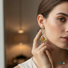 Gul-e-Rang Dangly Earrings