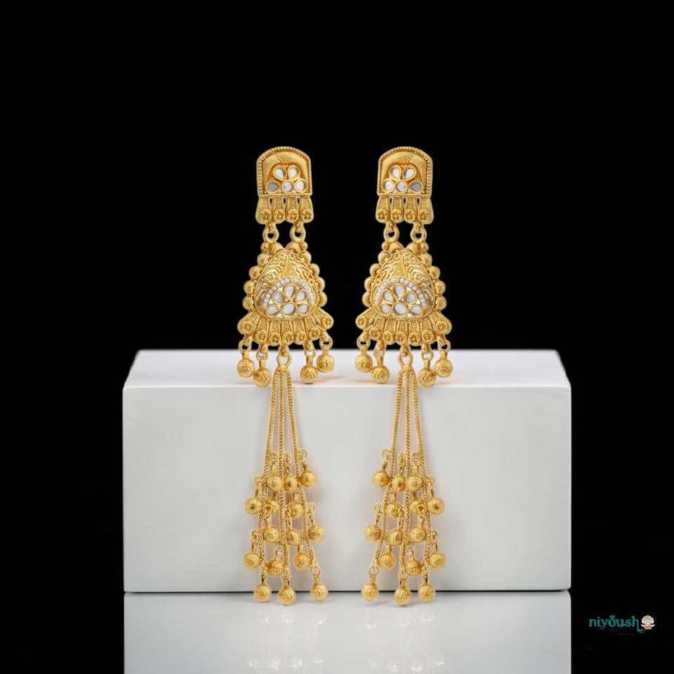 Chankar kashmiri long Earrings
