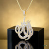 Allah pendant Artificial gold and silver plated
