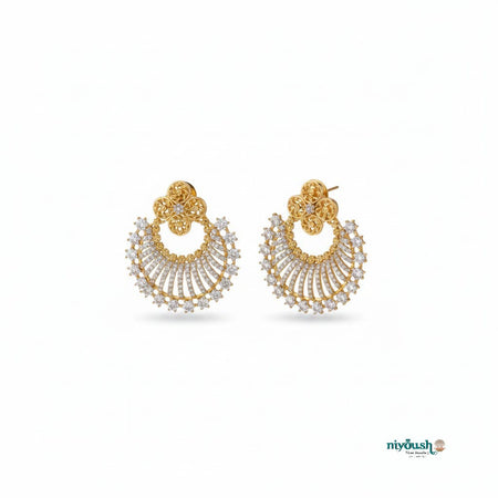 Gangajamni Artificial gold plated earrings
