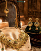 Mor pankh Artificial bridal set