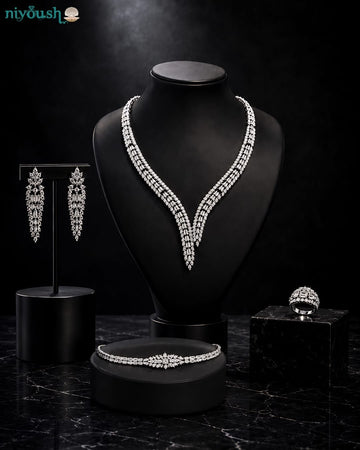 Silver Artificial set