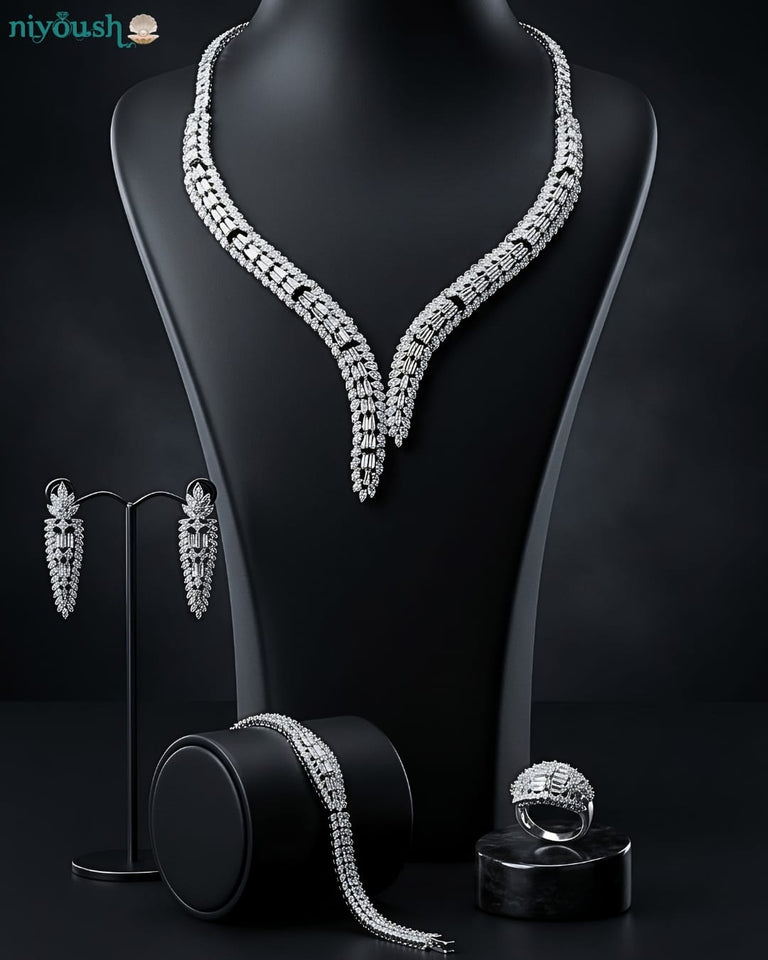 Silver Artificial set