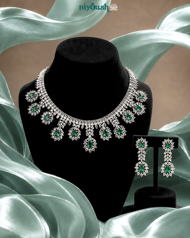 Aqua Elegance Artificial silver set