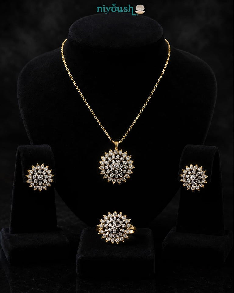 Chandni Luxe pendant Artificial Set