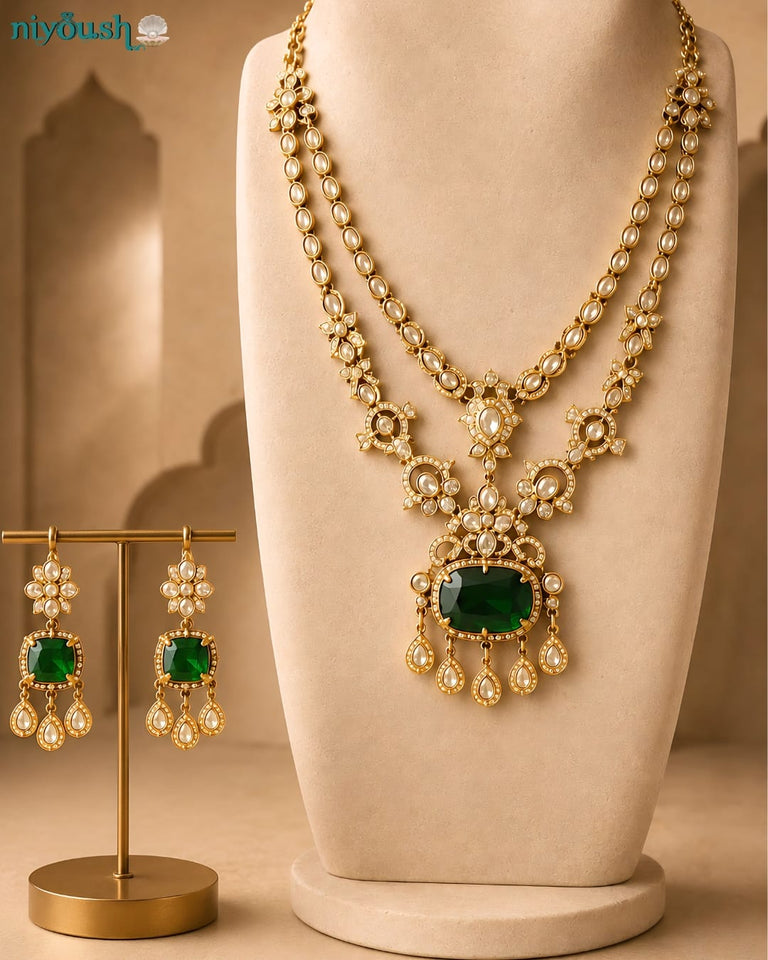 Shahinoor Artificial kundan set