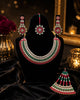 Royal Rani Har Double side 925 Silver Bridal set