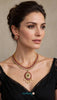 Anaya Ruby & Emerald Temple Necklace Set