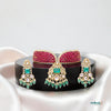 Maharani Ruby & Emerald Kundan Choker Set
