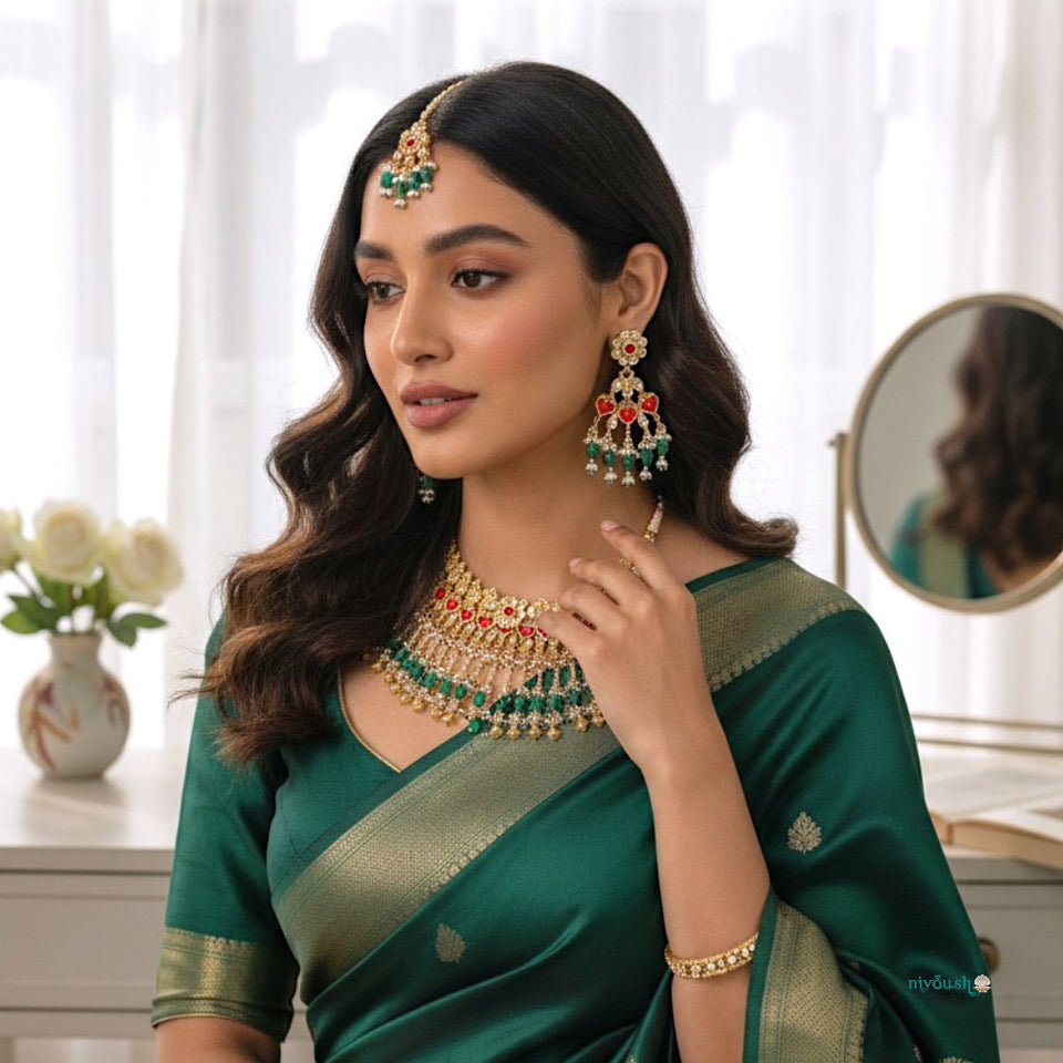 Dilnasheen Kundan Heirloom Set