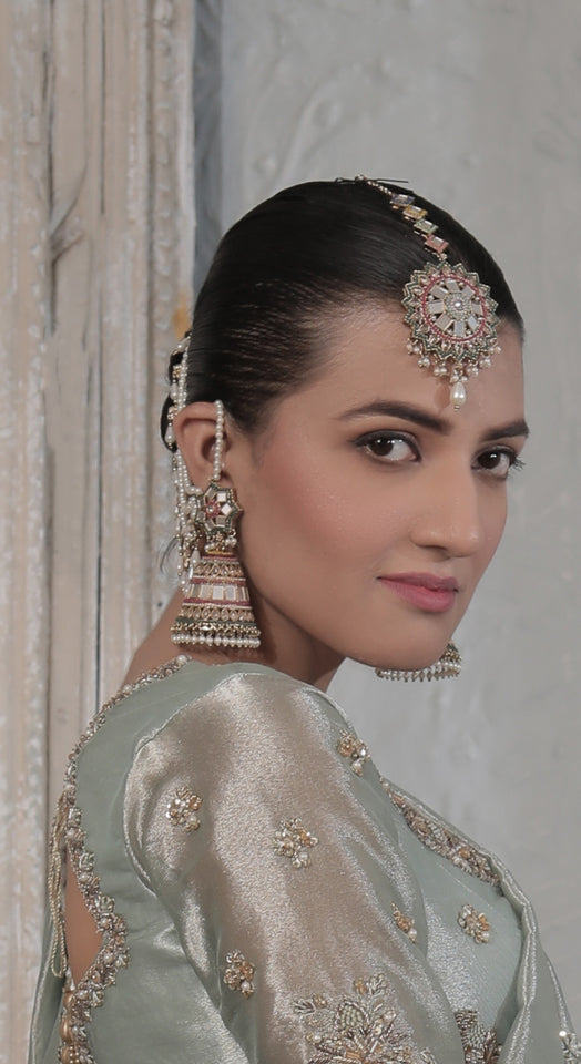 Shahi Kundan jhumkas