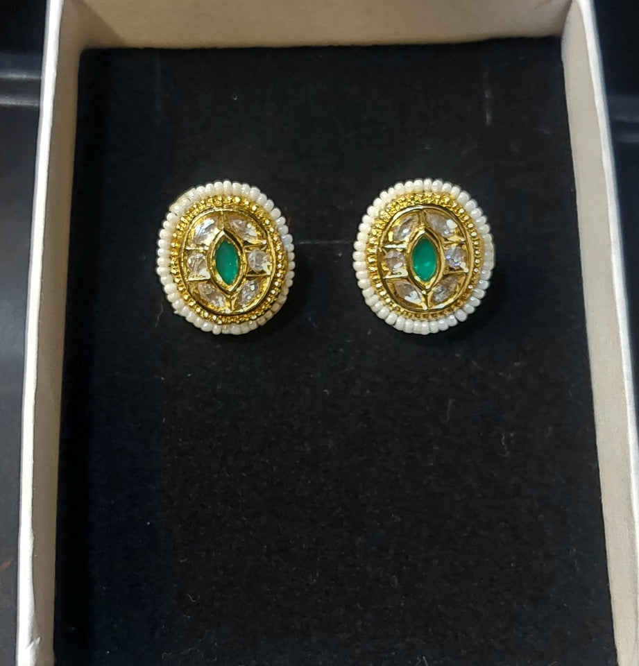 Nasra Kundan Earrings