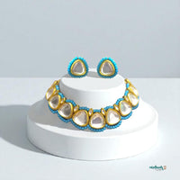 Ferozi Noor kundan choker