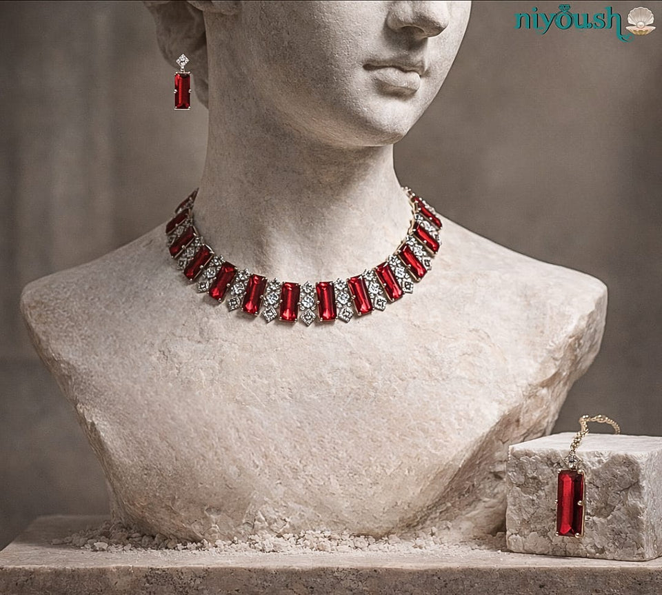 silver set rouge