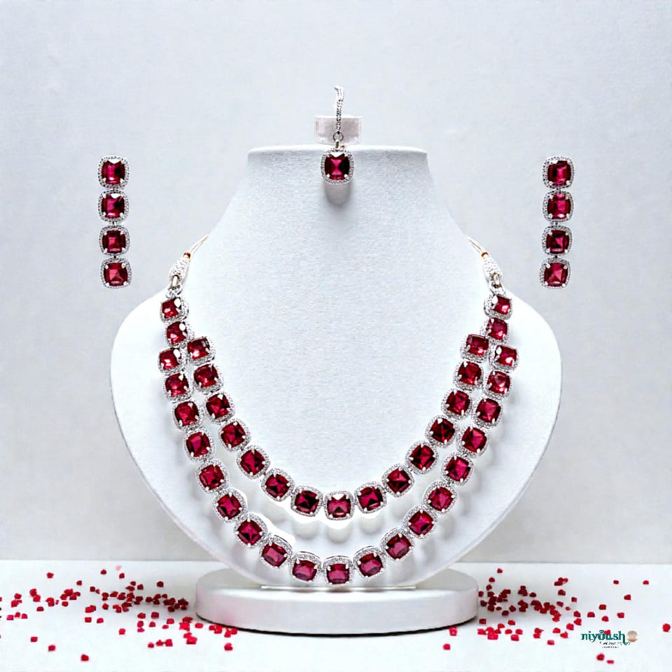 necklace and earring set