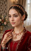 Ruby Blossom Bridal Set