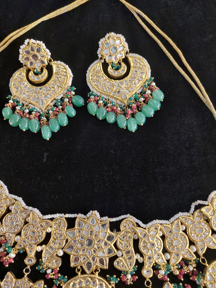 Rani Tikka and Earrings Set