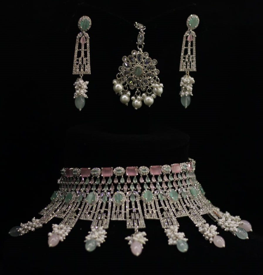 silver sets-bridal jewellery-bridal sets