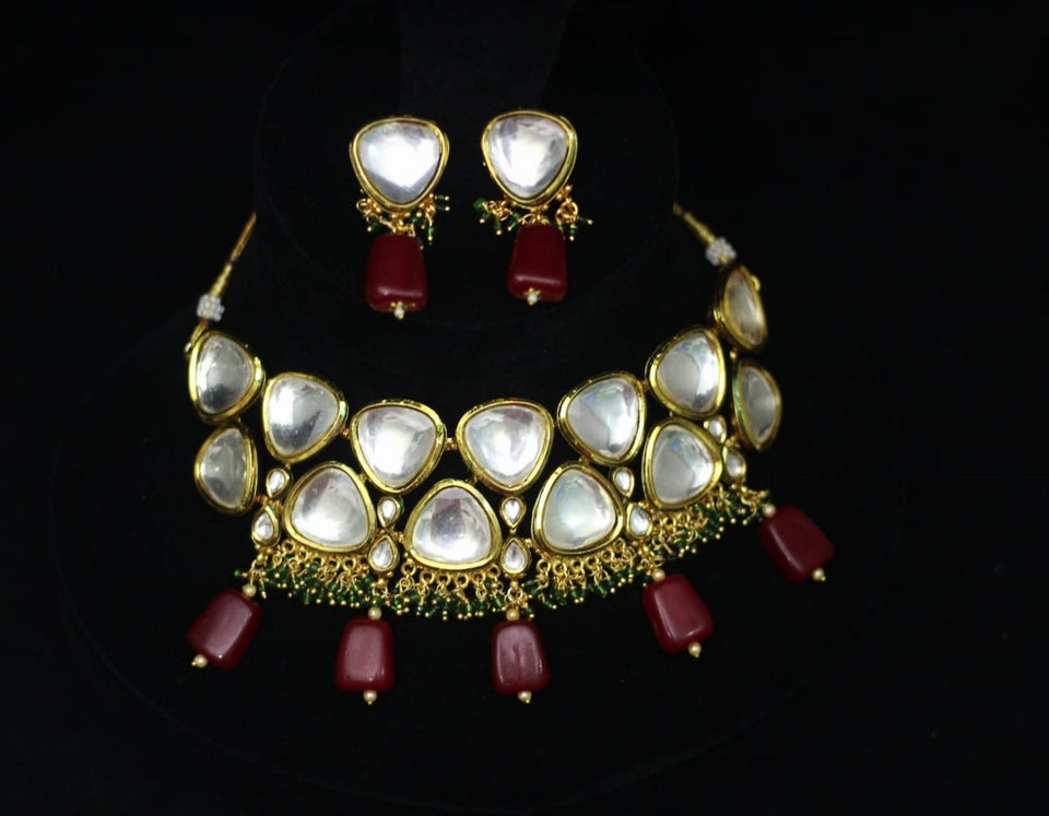 kundan bridal set-kundan-kundan set-kundan choker