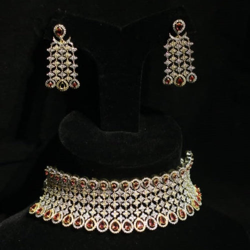 bridal set-bridal choker set-niyoush jewellery