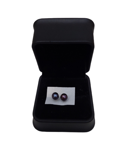 Morticia Pearl Studs