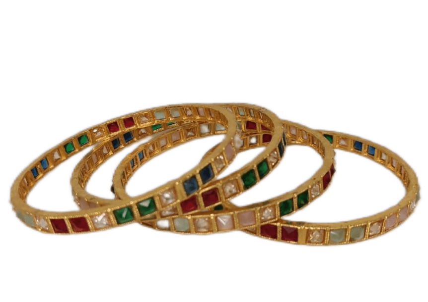 bracelets-bangles-bridal bangles-nikkah jewellery-bridal bangles-niyoush-kundan-kundan bracelets